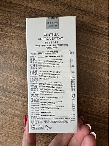 Diğer One Thing Centella Asiatica Extract