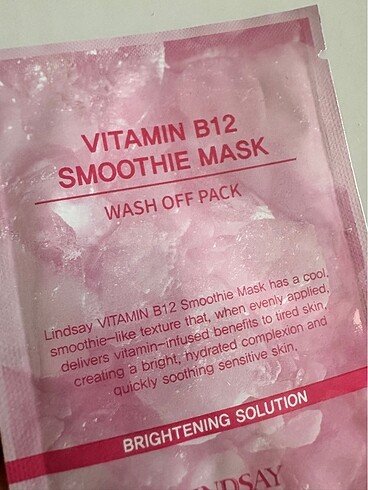 Diğer Vitamin B12 Ice Smoothie Mask