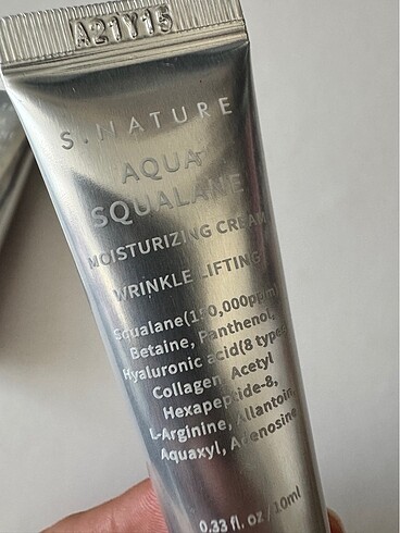 Beden S.NATURE AQUA SQUALAN MOISTURIZING CREAM WRINKLE LIFTING