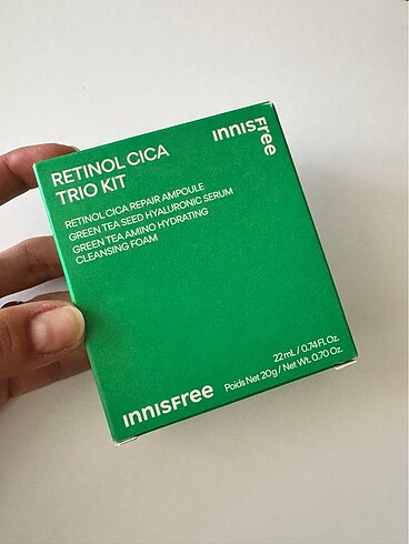 Diğer INNISFREE RETINOL CICA TRIO KIT