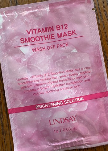  Beden Lindsay Vitamin B12 Ice Smoothie Mask