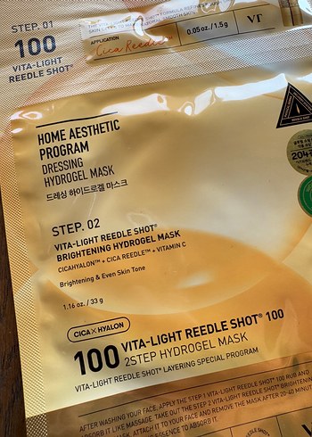 Diğer VT Cica Reddle Shot 100 2 Adımlı Hidrojel Maske