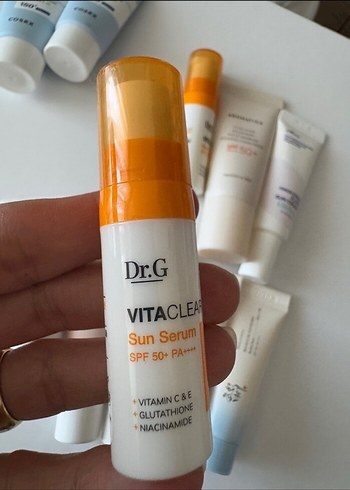 Dr.G ve Aromatica seyahat boy güneş koruyucu