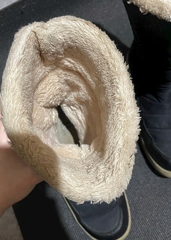 Siyah Kürklü Kadın Kışlık Bot - Görsel 3