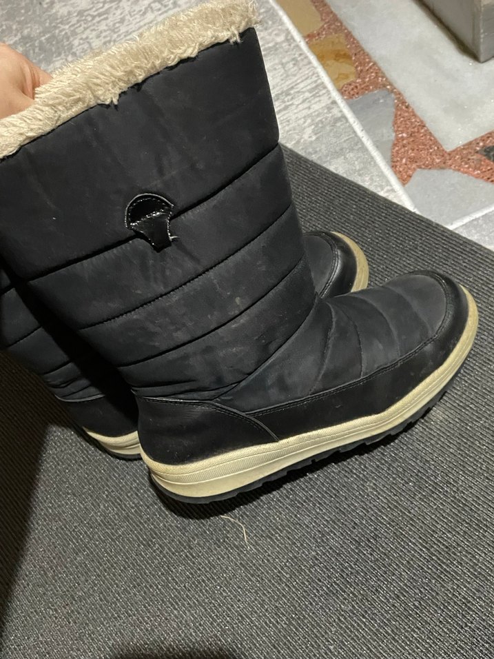 Siyah Kürklü Kadın Kışlık Bot - Görsel 2