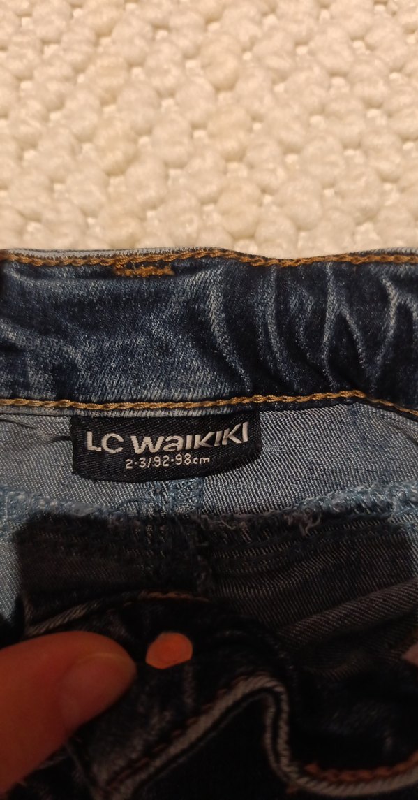 Kemerli Kız Çocuk Kot Etek - Görsel 2