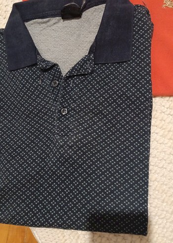 Erkek Gri Pamuklu Uzun Kollu Polo Tişört - Görsel 2