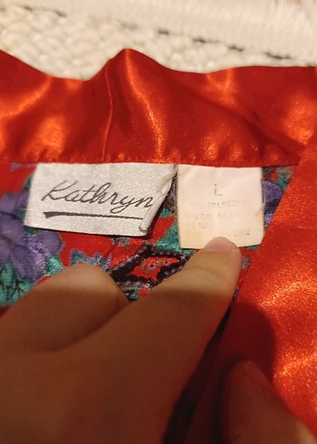 Bordo Bohem Uzun Bağcıklı Kadın Sabahlık - Görsel 3