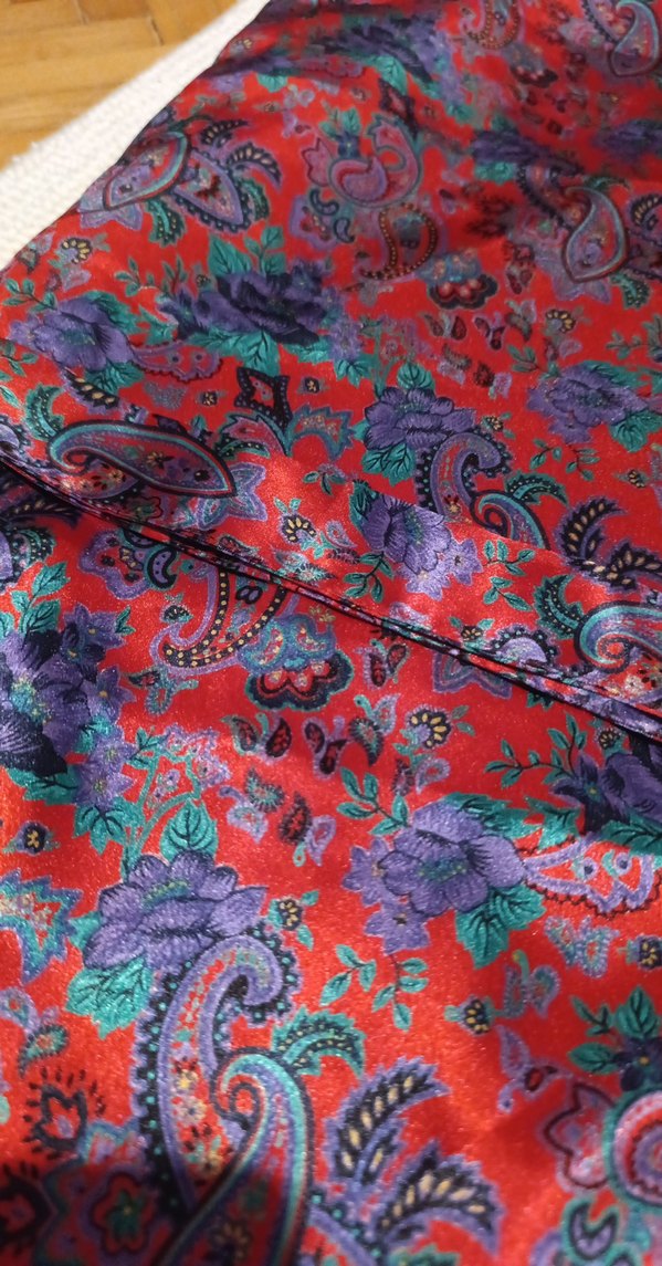 Bordo Bohem Uzun Bağcıklı Kadın Sabahlık - Görsel 2