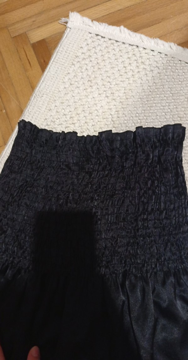 Boncuk İşlemeli Bohem Uzun Hamile Eteği - Görsel 3