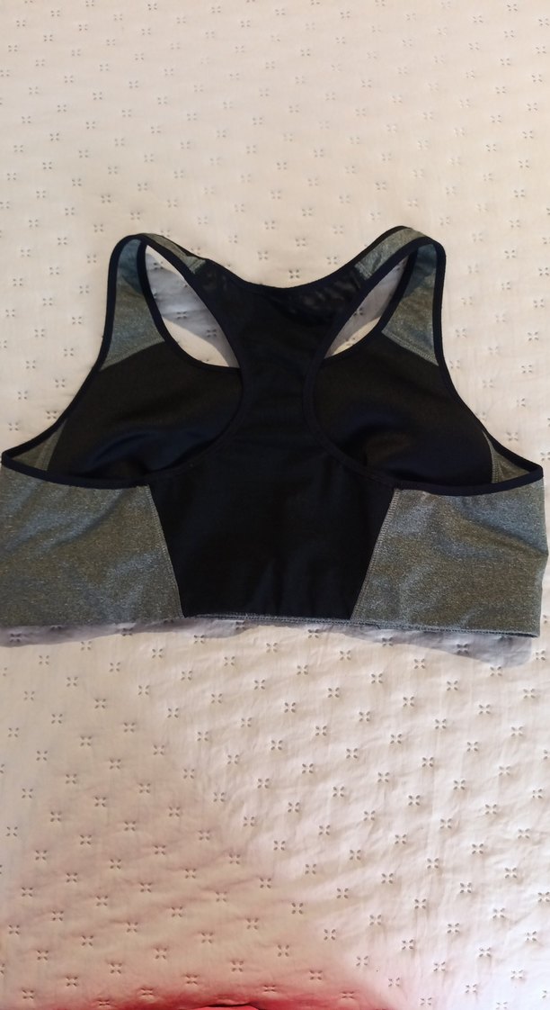 Gri Nike Sporcu Sütyeni - Görsel 2