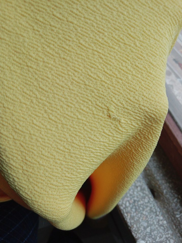 Sarı Midi Spor Tarzı Kolsuz Elbise - Görsel 2