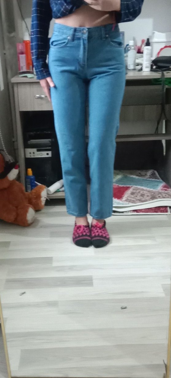 Mavi Kadın Mom Denim Pantolon - Görsel 3