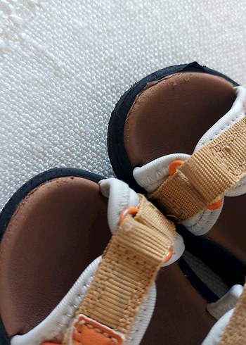 Kahverengi Erkek Çocuk Cırt Cırtlı Sandalet - Görsel 4