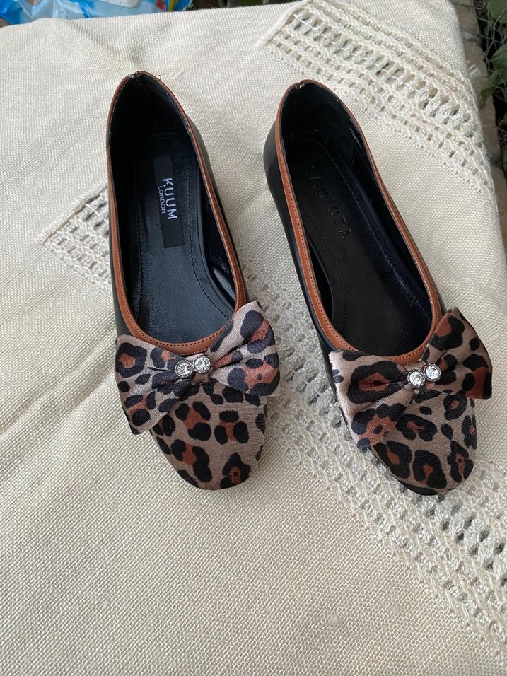 Leopar Desenli Kadın Babet - Görsel 2