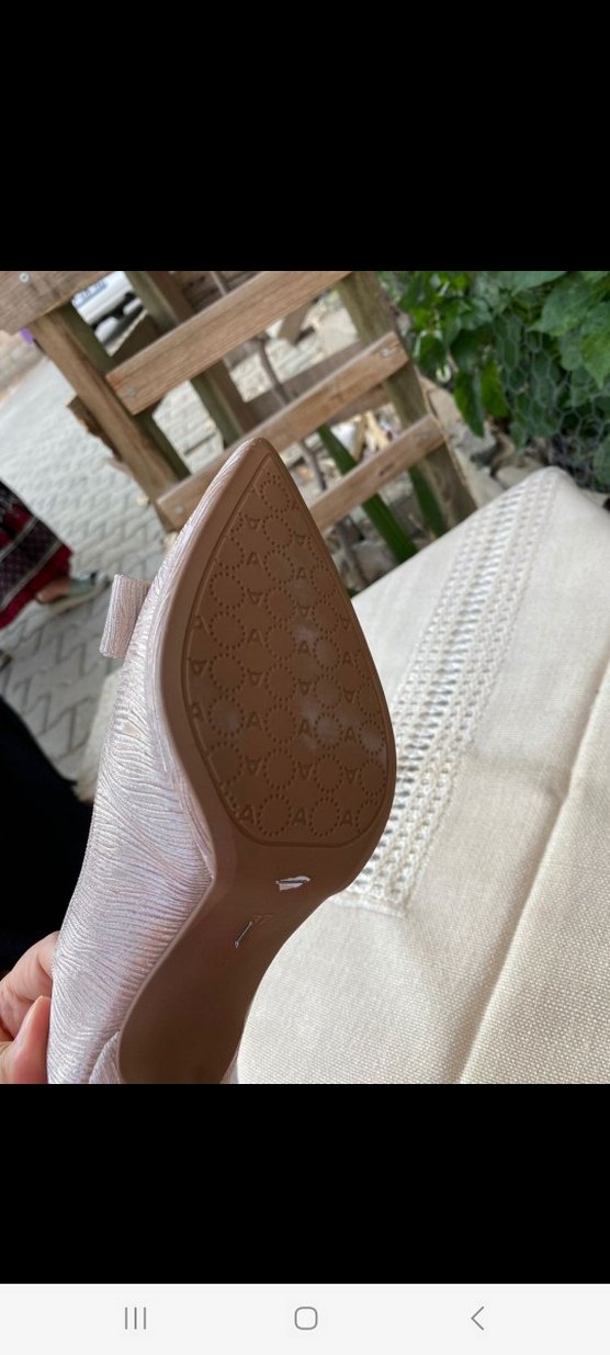 Gümüş Topuklu Ayakkabı  198 - Görsel 3
