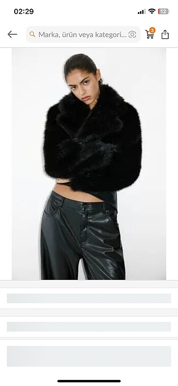 Pull and Bear kürk ceket