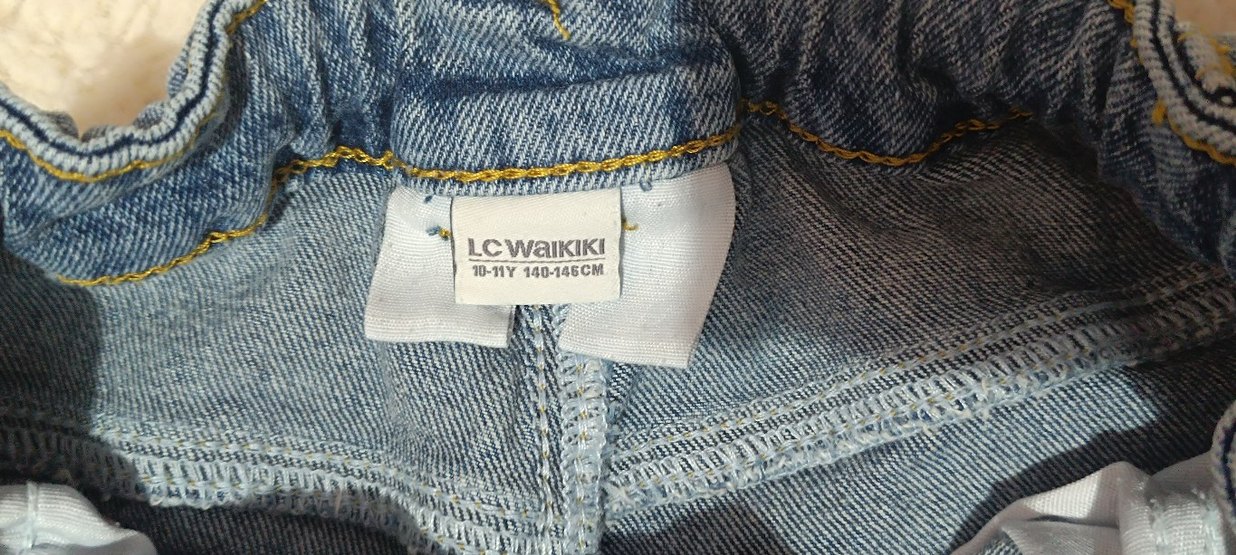 Kız çocuk kot pantolon - Görsel 3