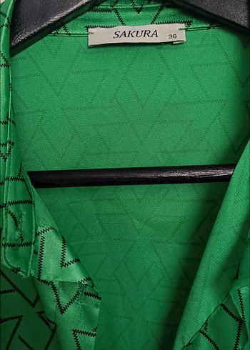 Düğmeli Kadın Elbise - Görsel 2