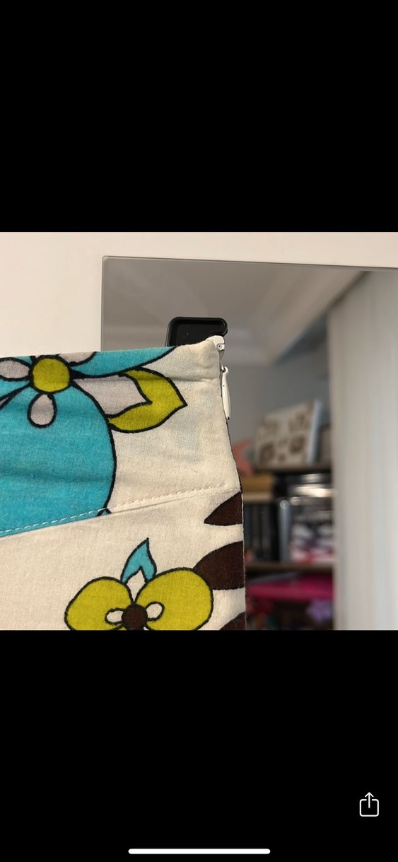 Çiçek Desenli Pilili Midi Etek - Görsel 3