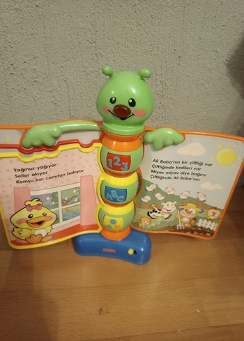 Fisher Price Renkli Eğitici Masalcı Tırtıl Oyuncak