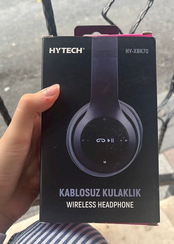 HYTECH HY-XBK70 Kablosuz Kulaklık Siyah