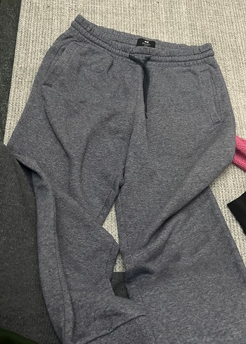 Gri Kadın Triko Yün Eşofman Altı - Görsel 4