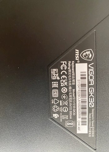 MSI Siyah Klavye ve Mouse - Görsel 8