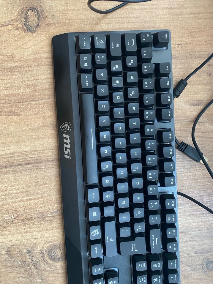 MSI Siyah Klavye ve Mouse - Görsel 2