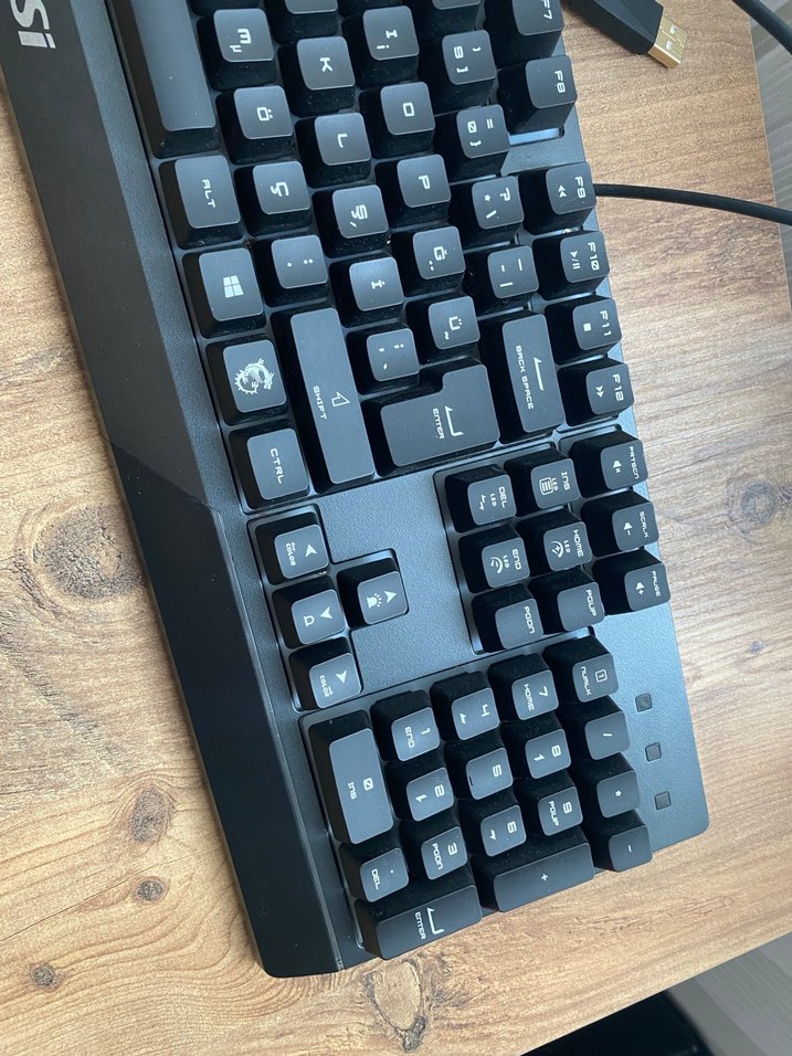 MSI Siyah Klavye ve Mouse - Görsel 4