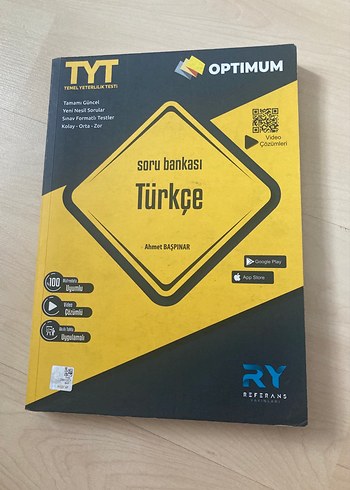 Optimum TYT Türkçe Soru Bankası