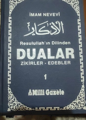 İmam Nevevi'den Resulullah'ın Dilinden Dualar Ezkar Tercümesi