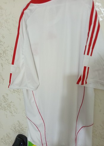 Beyaz Adidas Erkek Kısa Kollu Forma - Görsel 3