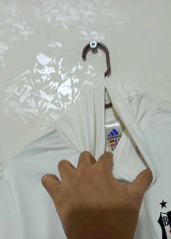 Beyaz Erkek Çocuk Boğazlı Sweatshirt - Görsel 3