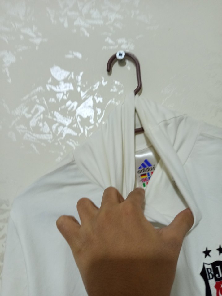 Beyaz Erkek Çocuk Boğazlı Sweatshirt - Görsel 3