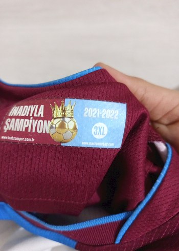 orjinal Trabzonspor şampiyonluk forması - Görsel 3