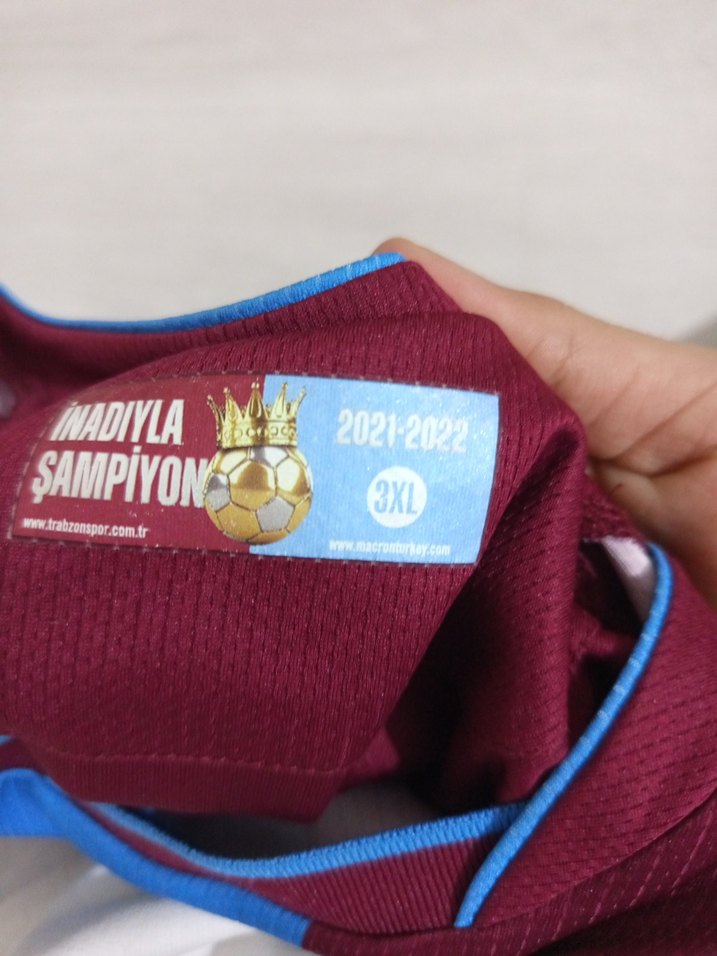 orjinal Trabzonspor şampiyonluk forması - Görsel 3