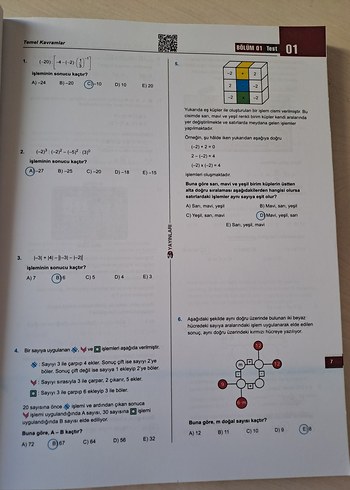 TYT Matematik Soru Bankası 3D Video Çözümlü