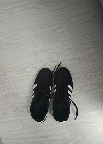 Siyah Beyaz Kadın Spor Ayakkabı - Görsel 6