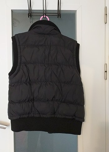 40 Beden siyah Renk Düğmeli Siyah Kadın Yelek