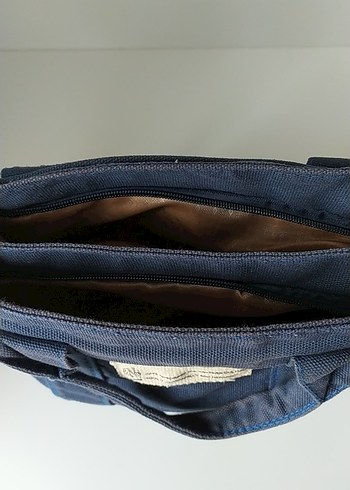 Lacivert Denim Kadın Omuz Çantası - Görsel 6