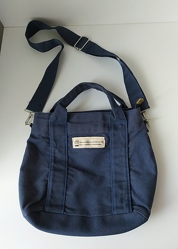 Lacivert Denim Kadın Omuz Çantası