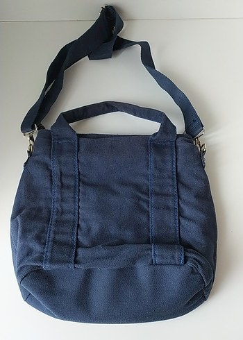  Beden Lacivert Denim Kadın Omuz Çantası