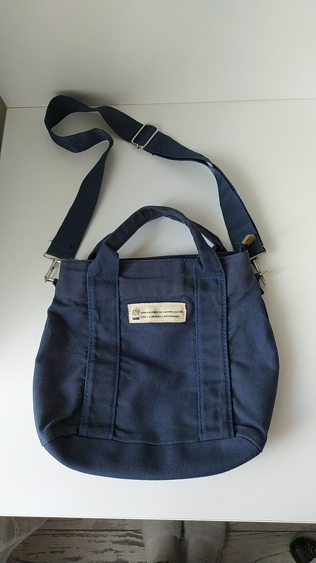 Lacivert Denim Kadın Omuz Çantası - Görsel 2