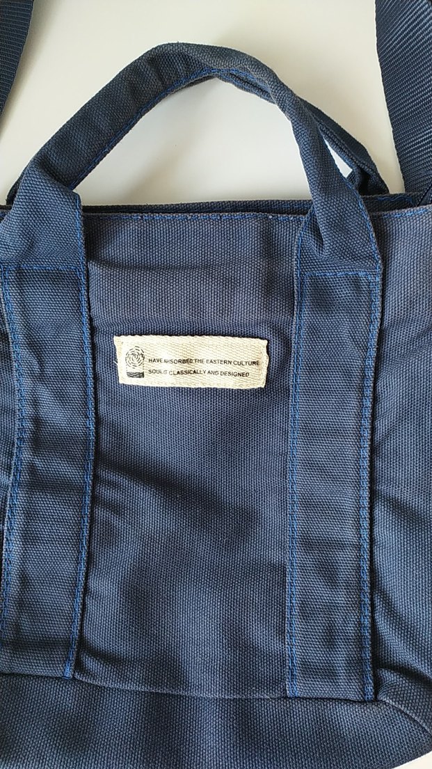 Lacivert Denim Kadın Omuz Çantası - Görsel 3