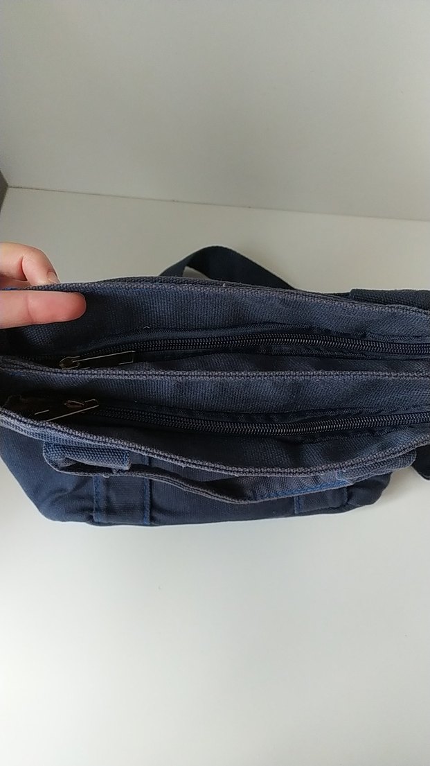 Lacivert Denim Kadın Omuz Çantası - Görsel 5