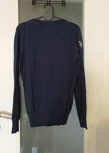 Kadın Mavi Triko Hırka - Görsel 6