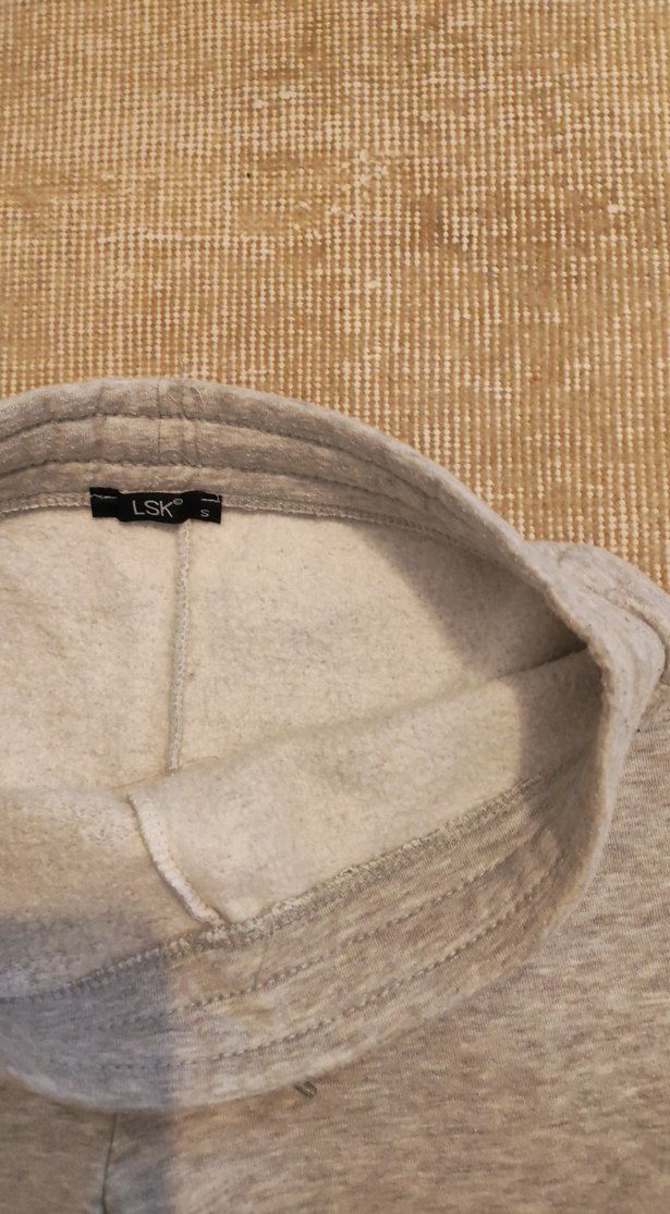 Gri Rahat Kesim Kadın Eşofman Altı - Görsel 4