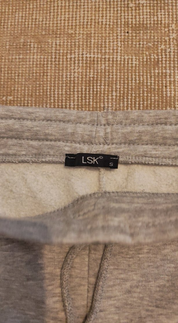 Gri Rahat Kesim Kadın Eşofman Altı - Görsel 3