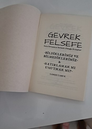 Gençler İçin Gevrek Felsefe kitabı hediyeli - Görsel 2